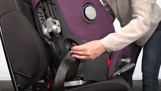 Britax Römer Evolva 1-2-3 SL SICT | установка автокресла для группы 1 (EN)