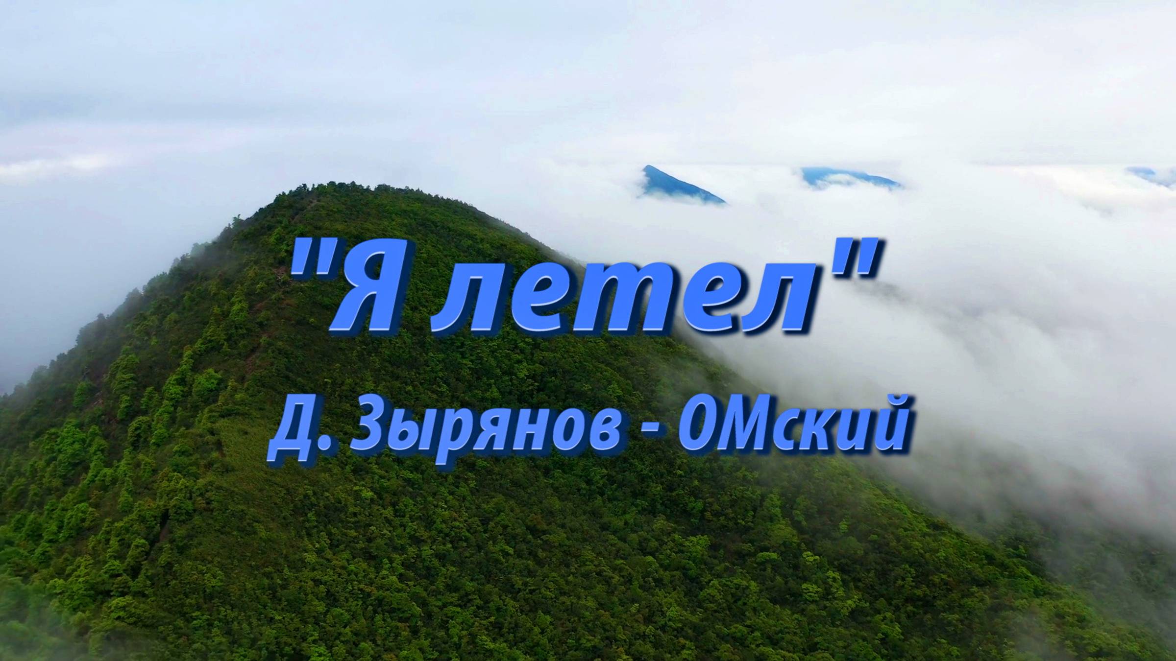 "Я летел". Д. Зырянов - ОМский.