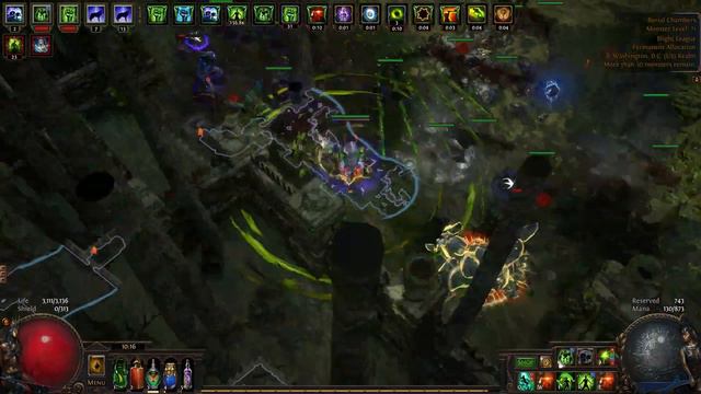 Pestilent Strike/Plague Bearer Occultist Auto-ish bomber - 3.8 Blight - Proof of Concept