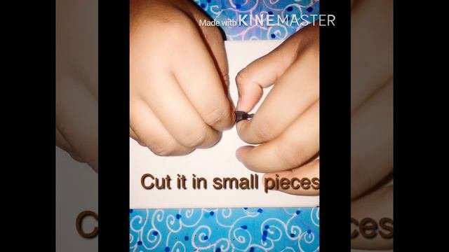 Recipe of miniature dark chocolate cookie 