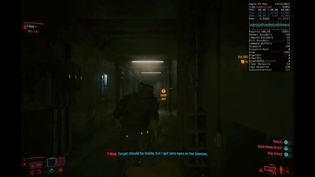 Cyberpunk 2077 on Macbook Pro M1 Max with Game Porting Toolkit and Xbox controller