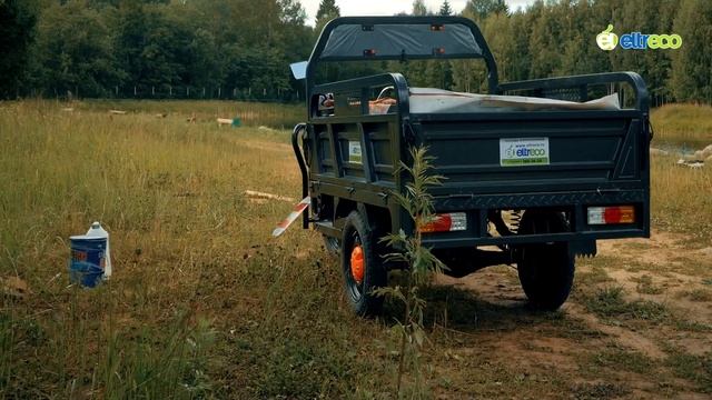 Грузовой электрический трицикл Green City D2 - отзыв от арт-усадьбы «Веретьево»