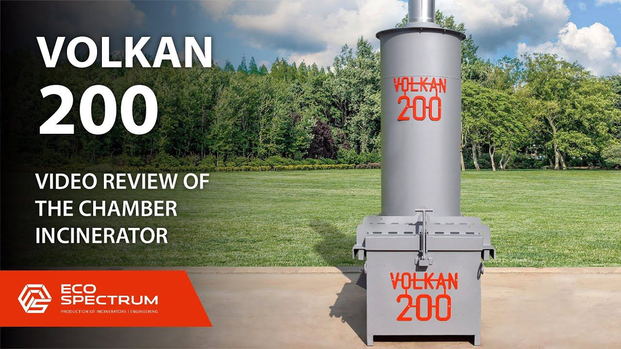 Incinerator VOLKAN 200 video review
