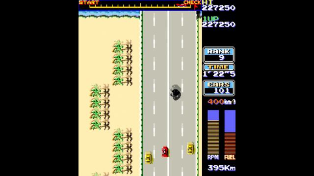 Road Fighter [Arcade] | (1984) | Konami | {Alternate set 2}