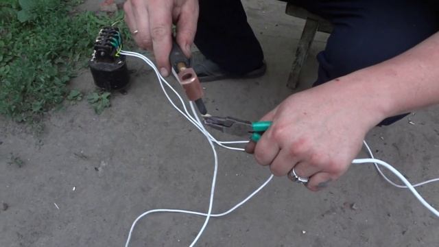 самодельная сварка медных проводов
