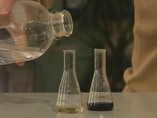 Химия. Опыты. Неорганика. Качественные реакции на железо (II)
