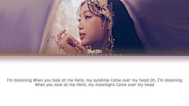 SOOJIN 수진 FLOWERING 개화 開花 COLOR CODED HANROMENG LYRICS
