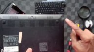 How to Remove a Keyboard and Hard Drive from Netbook Laptop | Mr. rhin