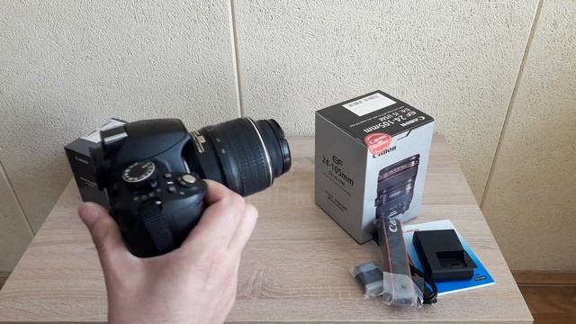 Распаковка CANON R8. Адаптер RF EF. Объектив 24-105 F4
