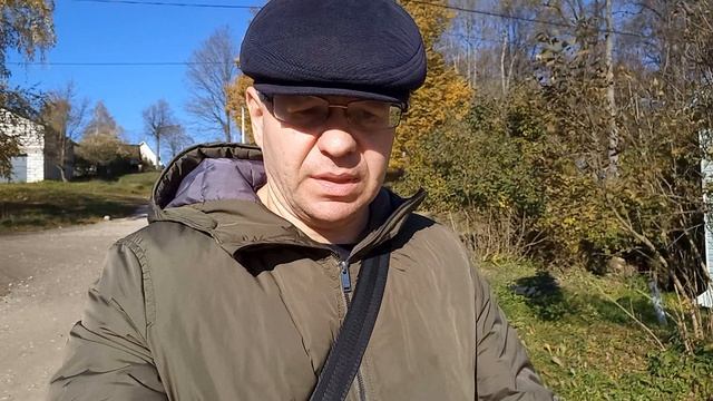 На руинах усадьбы Михаила Осиповича Меньшикова в Валдае