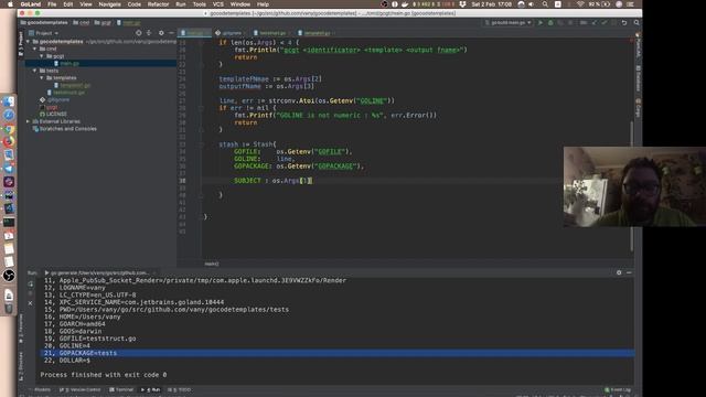 Programming of golang generics