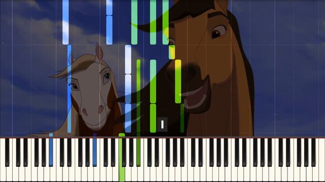 Spirit: Stallion of the Cimarron — I Will Always Return (Finale) [Фортепиано]