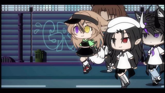meme•|Если до меня дотронется человек, то я исчезну|•Gacha Life