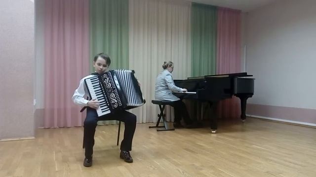 Ансамбль семьи Бочаровых. А.Вивальди "Финал концерта a-moll"