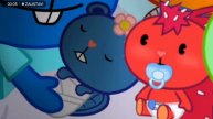 Happy Tree Friends Baby Petunia and Baby Flaky