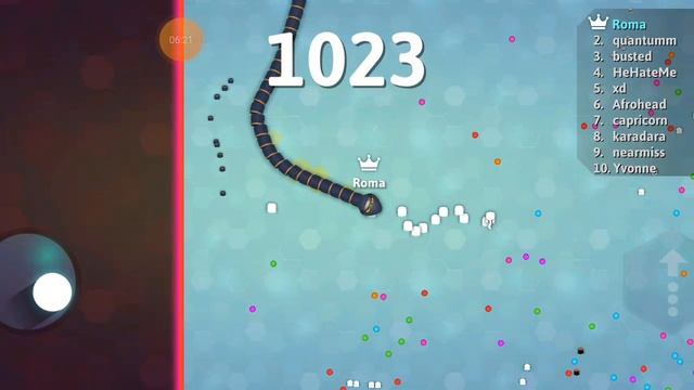 играю в Snake.io  часть 1 