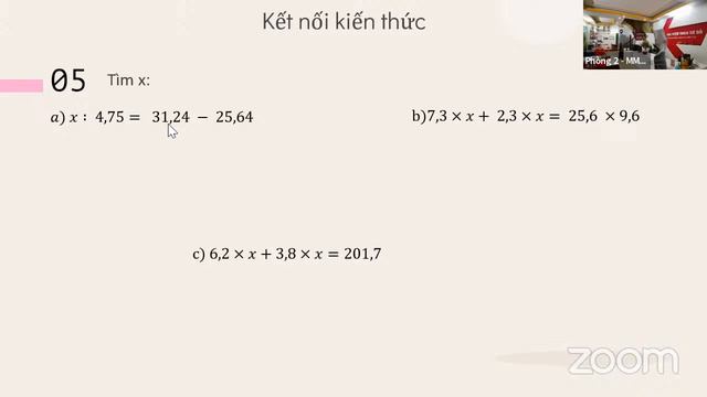 Lớp 5A - Ôn tập cuối học kì I - Cô Hương