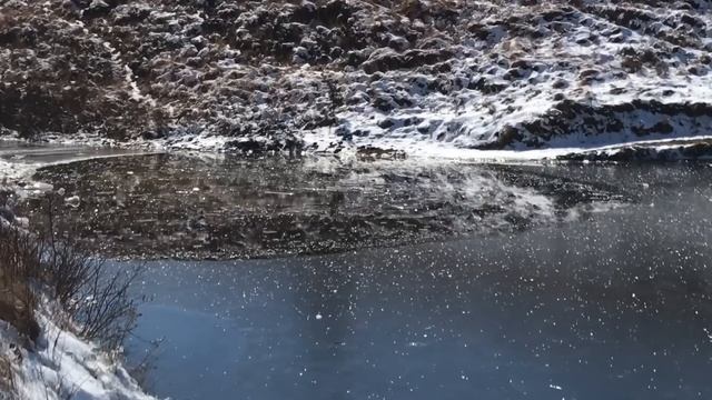 Firework Rockets Under Ice (So Satisfying)