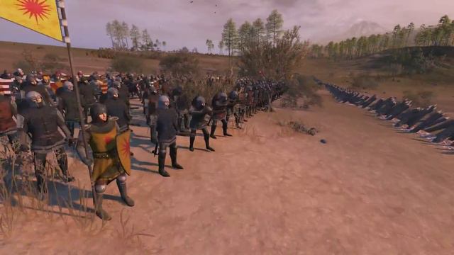 MEDIEVAL GUNS! Total War Attila MEDIEVAL MOD Early Access Gameplay!
