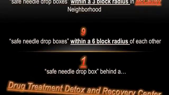 Harm Reduction Needle boxes in Edmonton, AB
