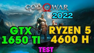GOD OF WAR (PC) / GTX1650TI / RYZEN 5 - 4600H  / 16GB ОЗУ