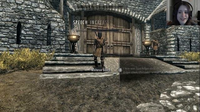 Skyrim Let's Play 010 - Female Argonian W Face Cam