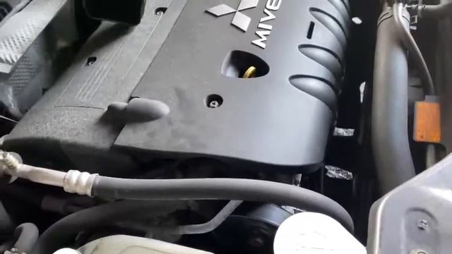 TEST ENGINE 4B12. OUTLANDER.