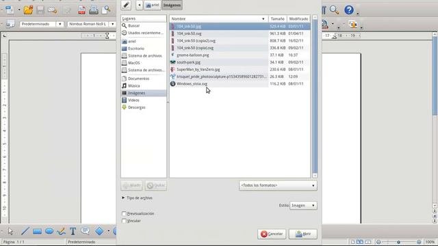 Change Picture for OpenOffice
