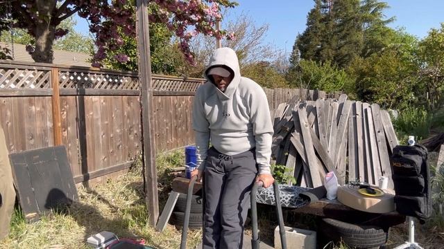 April 19, 2023 X3 week#89. #kuttingweight sauna suit is totally kutting it.