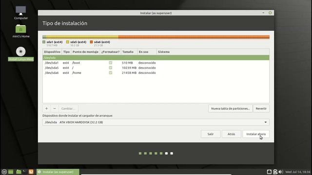 Linux Mint | Como instalar Linux Mint 20.0.2 con el MATE Desktop