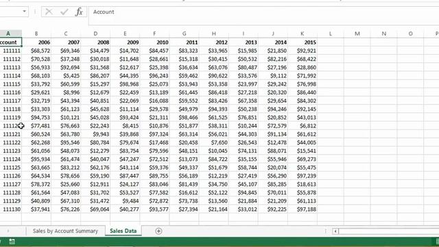 What is an HLOOKUP Formula