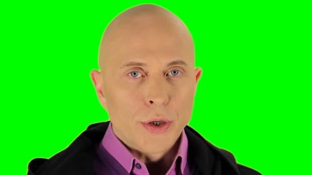 Футажи для видеомонтажа Дружко Логично не правда ли на зелёном фоне Green Screen