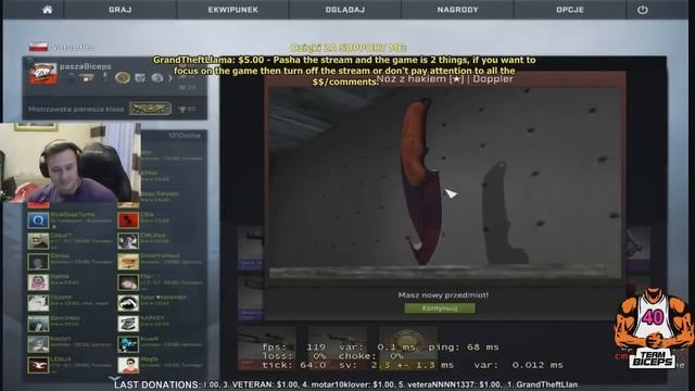 CS:GO - Pasha Unboxes ★Gut Knife Doppler★