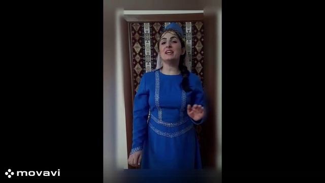 Ерицян Татевик исполняет песню "Горянка" (на армянском языке)