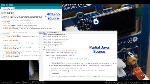 Practical Java: Connecting to an Arduino-type board and displaying on its OLED