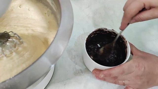 Пирог Зебра. Самый лучший рецепт...