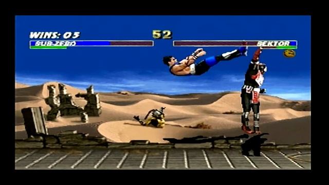 Ultimate Mortal Kombat 3 playthrough (SEGA Saturn) (1CC)