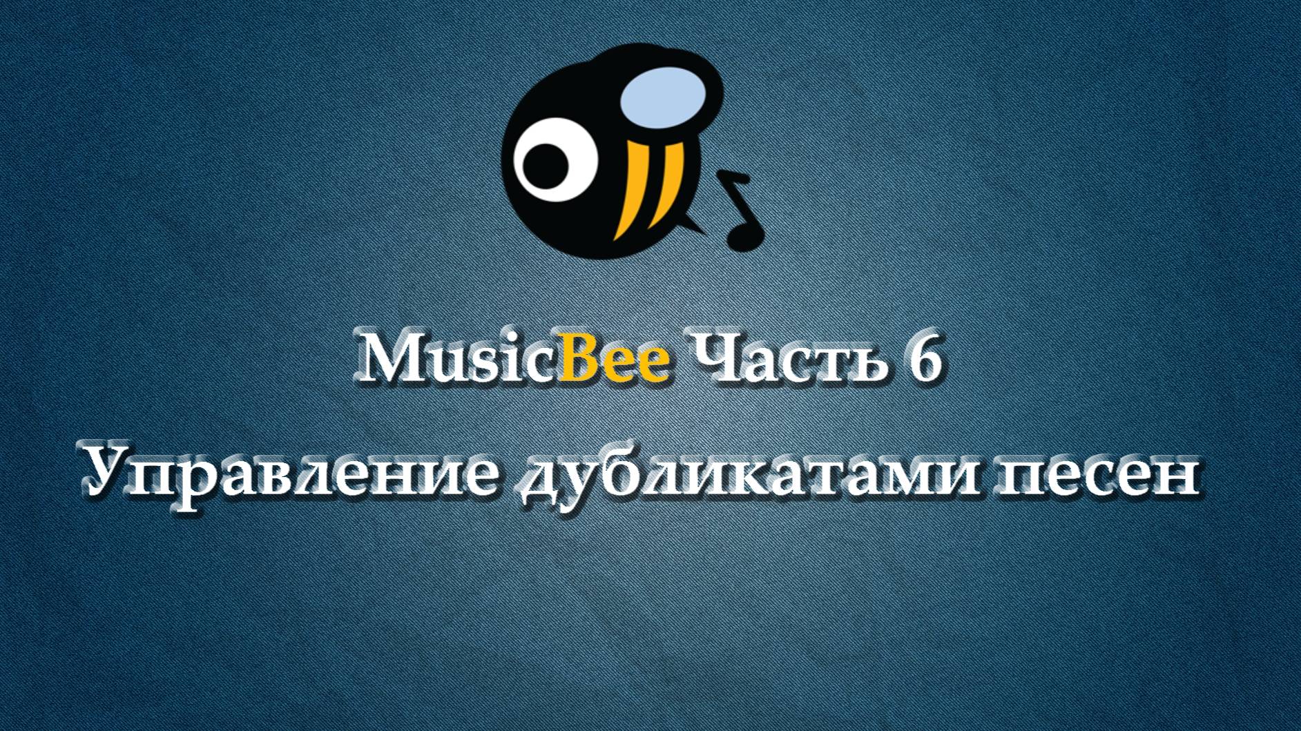 MusicBee на РУССКОМ.часть 6 Управление дубликатами песен