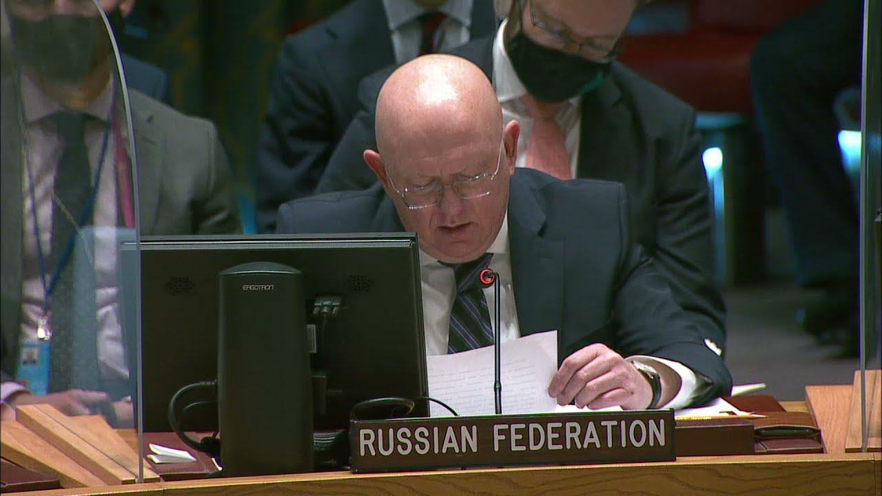 Amb.Nebenzia at UNSC open debate "Security in the context of terrorism and climate change"