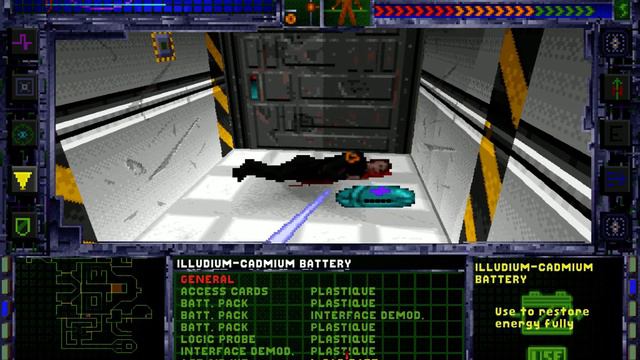System Shock CD (MS-DOS) Level-3-5 1994, Looking Glass, ORIGIN Systems