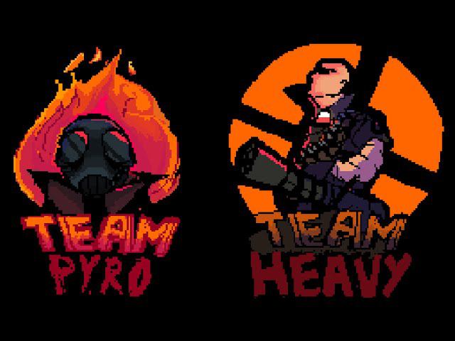 ПИРО И ХЕВИ | Team Fortress 2
