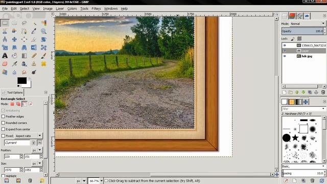 Painting From A Photo - GIMP 2.8 Tutorial PART 2