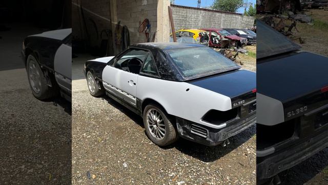 ПРОДАЖА 1995 MERCEDES-BENZ COUPE cabriolet SL320 BENZIN 3.2 140000 MILES