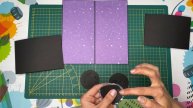 Scrapbook Page Rotating Frames | Tutorial | Scrapbooking Ideas | Pop Up Photo Album Moon