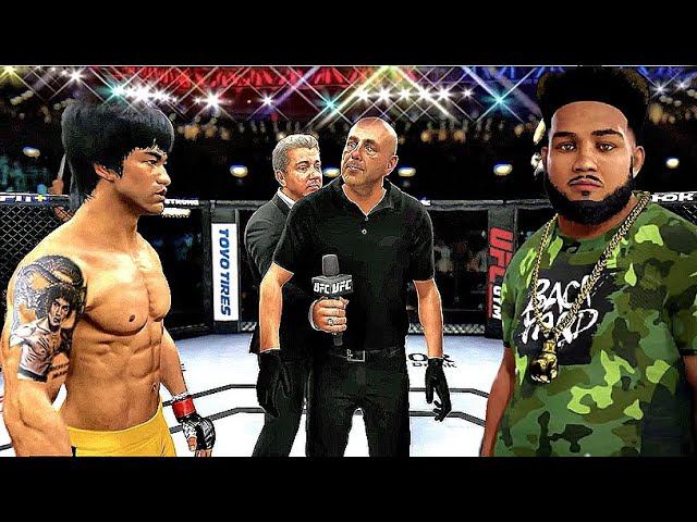 UFC 4 | Bruce Lee vs. Mr. Bigi Bigi - EA sports UFC 4 - CPU vs CPU