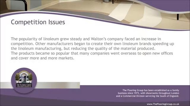 The History of Linoleum by The Flooring Group