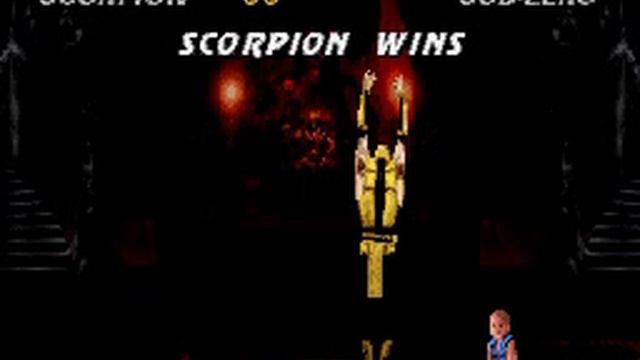 Ultimate Mortal Kombat 3 - SNES - Scorpion's BABALITY