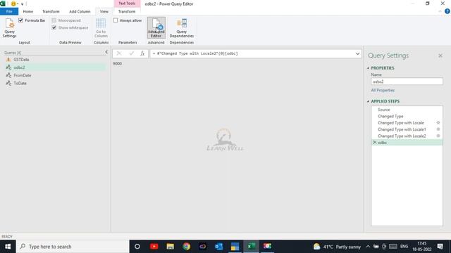 Tally to Excel Live Import with Refresh Button | Excel Power BI & Tally ODBC Connection@LearnWell
