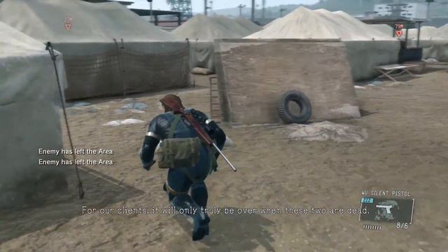 MGS V Ground Zeroes - Eliminate the Renegade Threat (S Rank, Hard, No Alerts)