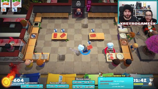 PC l OverCooked 2 l Coop l #16 l ¡MODO PLUS QUE ES MEJOR NO SABER DE SU EXISTENCIA!